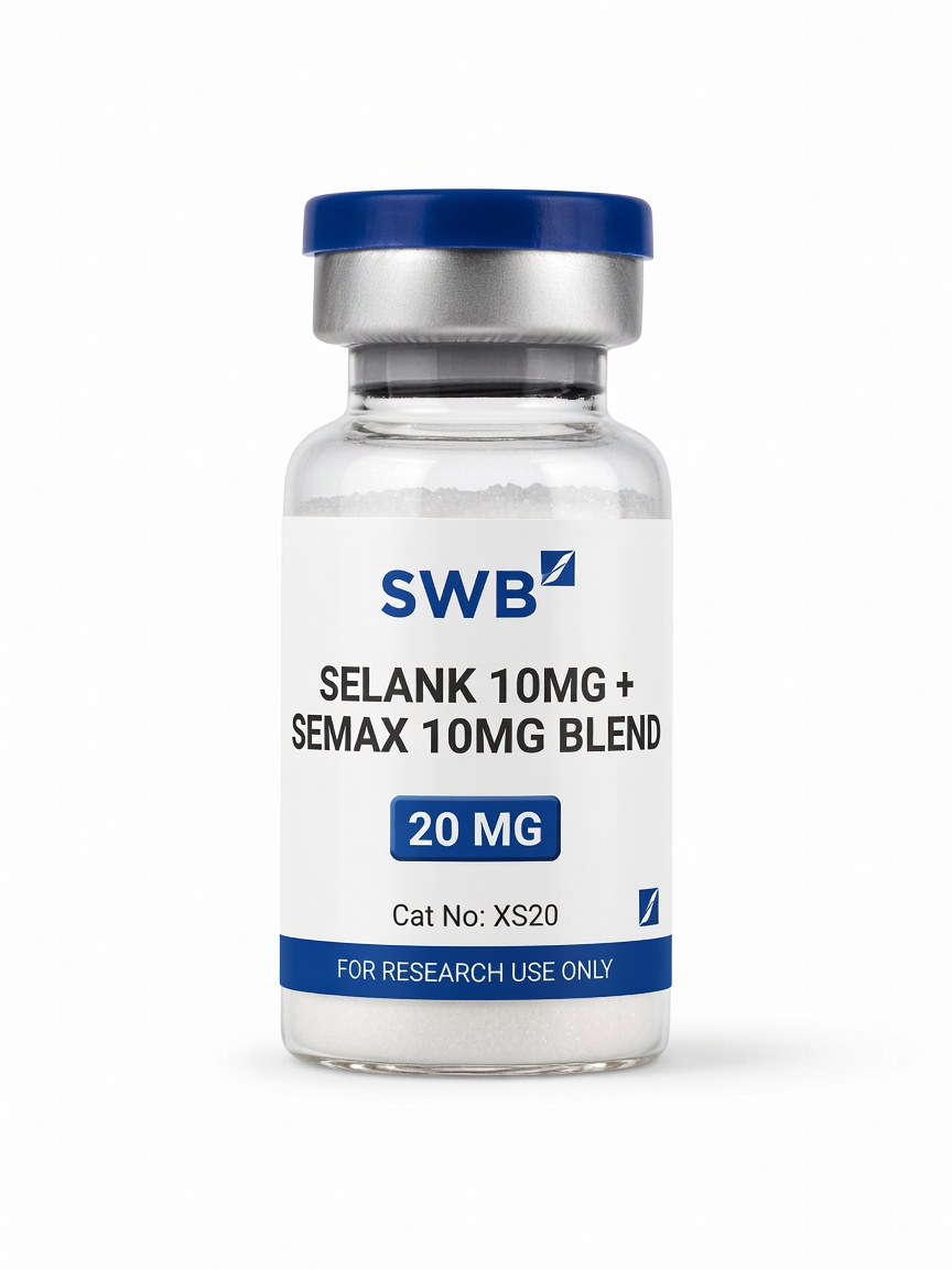 Selank 10mg + Semax 10mg Blend