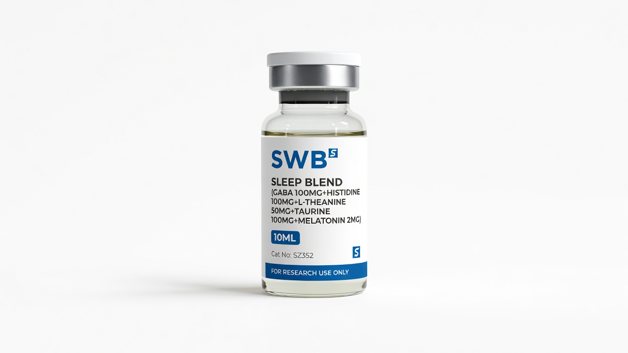 Sleep Blend (GABA 100mg+Histidine 100mg+L-Theanine 50mg+Taurine 100mg+Melatonin 2mg)