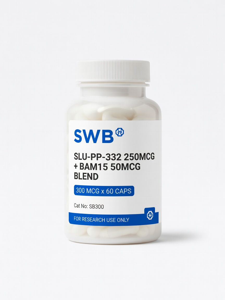 SLU-PP-332 250mcg + BAM15 50mcg Blend